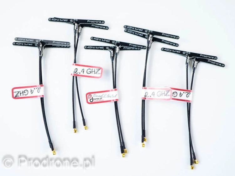 Zestaw Pro 2.4 GHz diversity ELRS (v2), 5 zestawów – pięć zestawów obok siebie