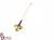 Flange Mount Panel pigtail connector RG178 cable 10cm